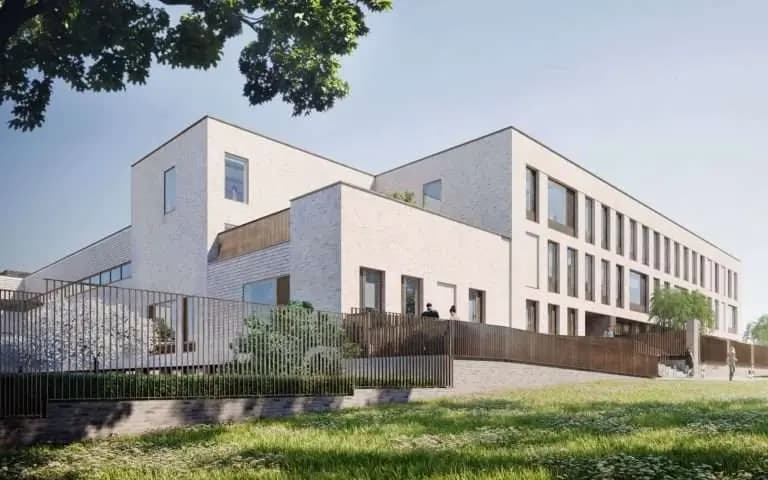 Barlby New Schools under construction in North Kensington