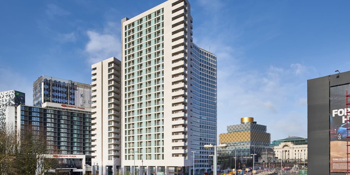 The completed Hambrook House development in Brixton